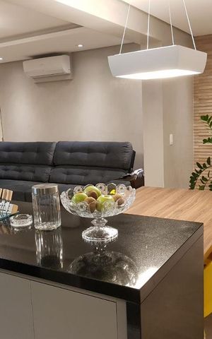 Apartamento para alugar com 74m², 1 quarto e 1 vaga Apartamento para alugar com 74m², 1 quarto e 1 vagaSala