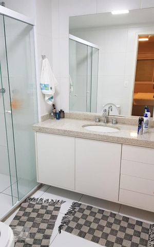 Apartamento para alugar com 74m², 1 quarto e 1 vaga Apartamento para alugar com 74m², 1 quarto e 1 vagaBanheiro 1