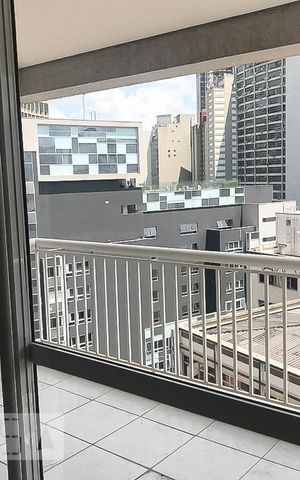 Apartamento à venda com 64m², 1 quarto e 1 vagaVaranda