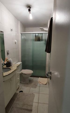 Apartamento à venda com 69m², 3 quartos e 1 vaga Apartamento à venda com 69m², 3 quartos e 1 vagaBanheiro