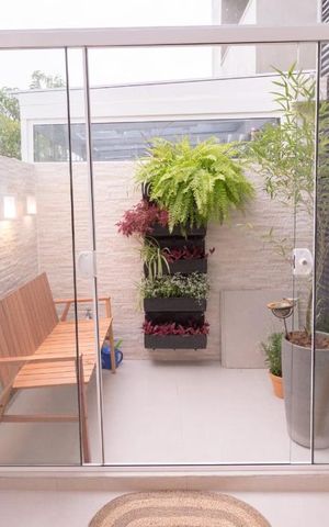 Studio à venda com 34m², 1 quarto e sem vaga Studio à venda com 34m², 1 quarto e sem vagaVaranda e Jardim de Inverno