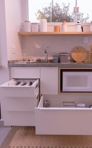 Studio à venda com 34m², 1 quarto e sem vaga Studio à venda com 34m², 1 quarto e sem vagaCozinha