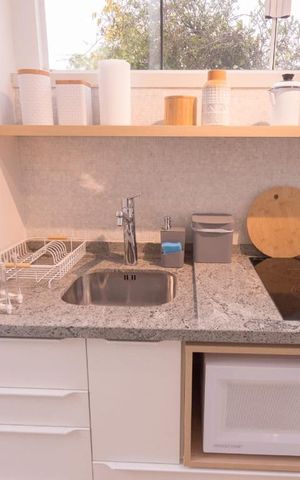 Studio à venda com 34m², 1 quarto e sem vaga Studio à venda com 34m², 1 quarto e sem vagaCozinha