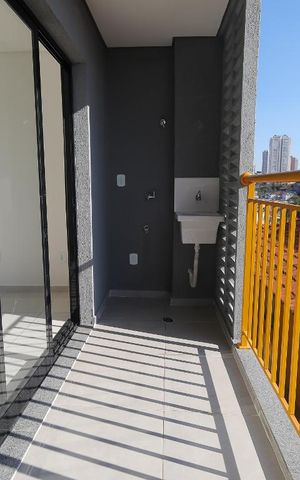 Studio à venda com 28m², 1 quarto e sem vaga Studio à venda com 28m², 1 quarto e sem vagaVaranda / Área de Serviço