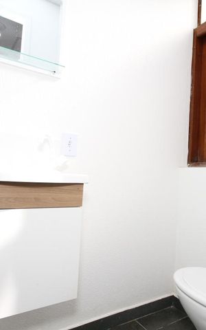 Studio para alugar com 27m², 1 quarto e sem vagaBanheiro