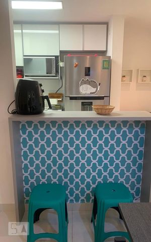 Apartamento à venda com 48m², 1 quarto e 1 vaga Apartamento à venda com 48m², 1 quarto e 1 vagaSala / Cozinha