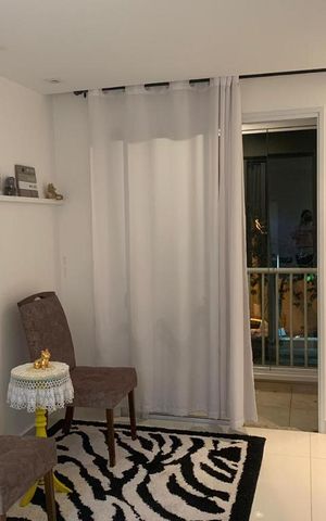 Apartamento à venda com 48m², 1 quarto e 1 vaga Apartamento à venda com 48m², 1 quarto e 1 vagaSala