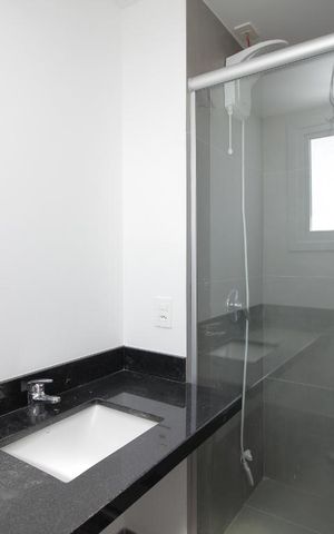 Apartamento para alugar com 46m², 1 quarto e 1 vagaBanheiro