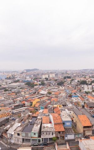 Apartamento à venda com 46m², 2 quartos e 1 vagaVista da sala