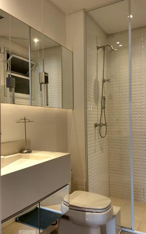 Apartamento para alugar com 86m², 2 quartos e 1 vaga Apartamento para alugar com 86m², 2 quartos e 1 vagaBanheiro Social