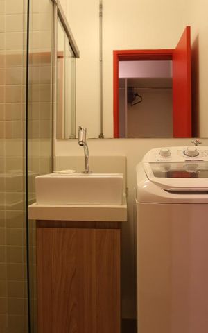 Apartamento para alugar com 30m², 1 quarto e sem vagaBanheiro