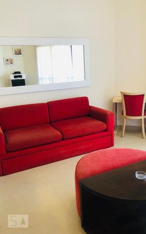 Apartamento para alugar com 40m², 1 quarto e 1 vaga Apartamento para alugar com 40m², 1 quarto e 1 vagaSala