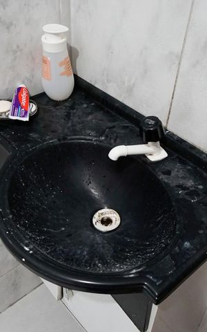 Apartamento à venda com 64m², 3 quartos e sem vaga Apartamento à venda com 64m², 3 quartos e sem vagaDetalhe banheiro