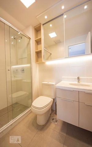 Apartamento para alugar com 43m², 1 quarto e 1 vagaBanheiro suite