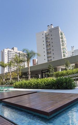Apartamento para alugar com 43m², 1 quarto e 1 vaga