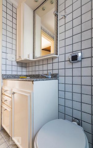 Apartamento para alugar com 55m², 2 quartos e 1 vagaBanheiro Social