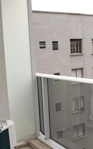 Studio para alugar com 23m², 1 quarto e sem vagaVaranda