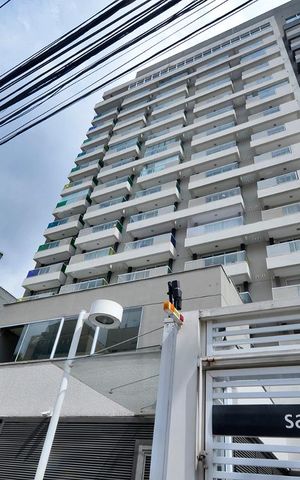 Studio à venda com 32m², 1 quarto e 1 vagaFachada