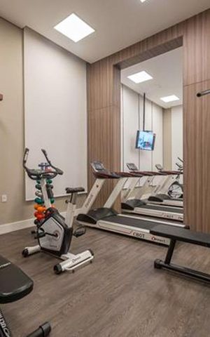Studio à venda com 32m², 1 quarto e 1 vaga Studio à venda com 32m², 1 quarto e 1 vagaÁrea comum - Academia