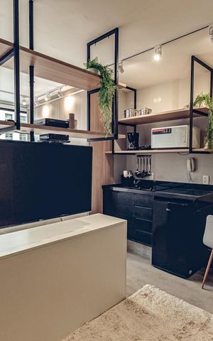 Studio para alugar com 30m², 1 quarto e 1 vagaStudio