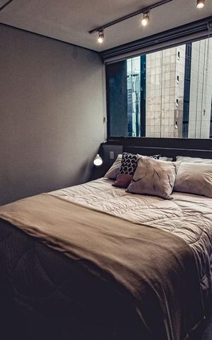 Studio para alugar com 30m², 1 quarto e 1 vagaSuíte 