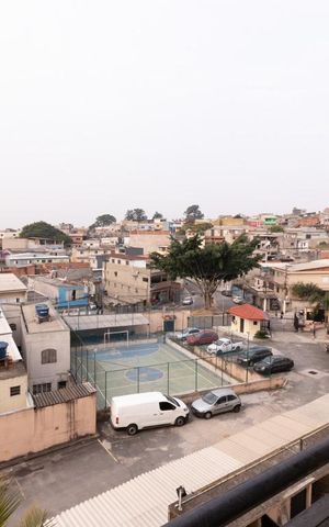 Apartamento à venda com 55m², 3 quartos e 1 vagaVista da varanda 