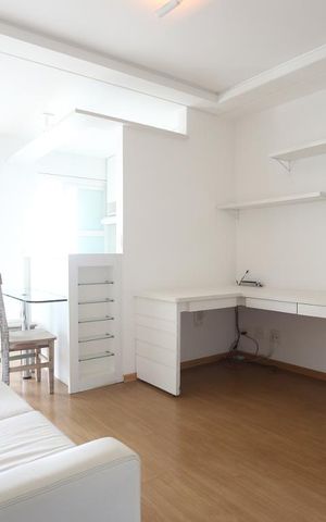 Studio para alugar com 50m², 1 quarto e 1 vagaSala