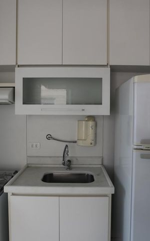Studio para alugar com 50m², 1 quarto e 1 vagaCozinha