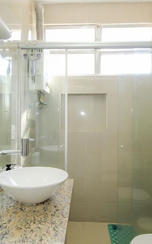 Apartamento para alugar com 50m², 2 quartos e 1 vaga Apartamento para alugar com 50m², 2 quartos e 1 vagaBanheiro