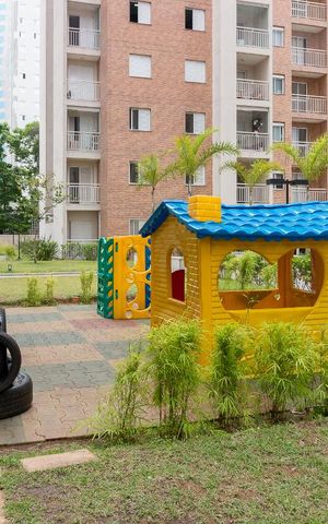 Apartamento para alugar com 60m², 2 quartos e 2 vagasPlayground infantil