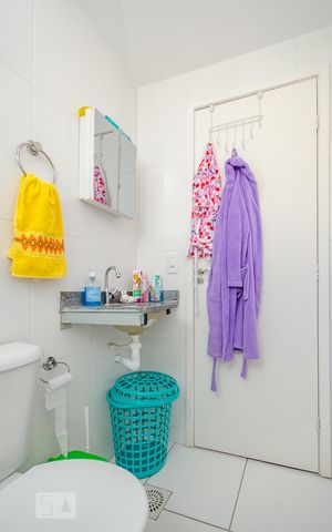 Apartamento para alugar com 45m², 2 quartos e 1 vagaBanheiro Social