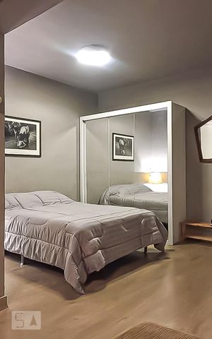 Studio à venda com 56m², 1 quarto e 1 vagaQuarto