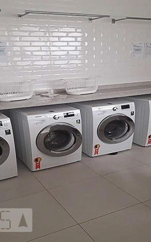 Studio para alugar com 26m², 1 quarto e sem vaga Studio para alugar com 26m², 1 quarto e sem vagaLavanderia