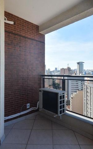 Apartamento à venda com 35m², 1 quarto e 1 vagaVaranda