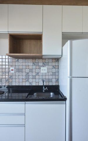 Apartamento à venda com 35m², 1 quarto e 1 vagaCozinha