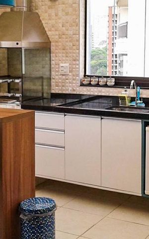 Apartamento à venda com 135m², 3 quartos e 3 vagasVaranda gourmet