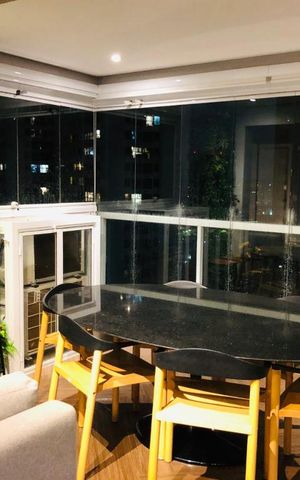 Apartamento para alugar com 73m², 1 quarto e 1 vaga Apartamento para alugar com 73m², 1 quarto e 1 vagaSala