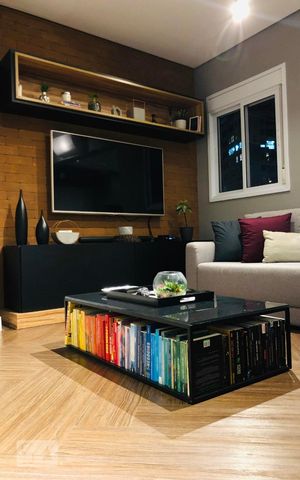 Apartamento para alugar com 73m², 1 quarto e 1 vaga Apartamento para alugar com 73m², 1 quarto e 1 vagasALA
