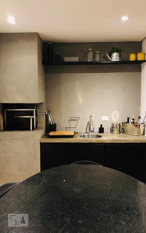 Apartamento para alugar com 73m², 1 quarto e 1 vaga Apartamento para alugar com 73m², 1 quarto e 1 vagaVaranda gourmet