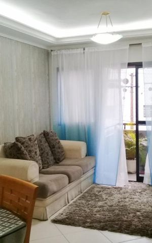 Apartamento à venda com 67m², 3 quartos e 2 vagasSala