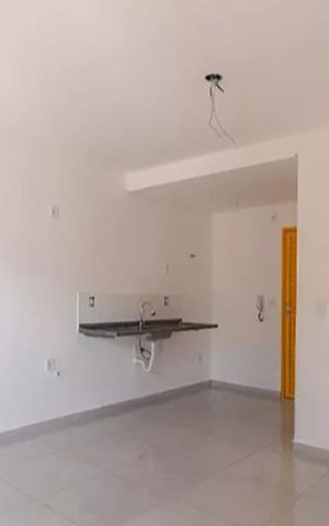 Studio à venda com 28m², 1 quarto e sem vaga Studio à venda com 28m², 1 quarto e sem vagaQuarto - Cozinha
