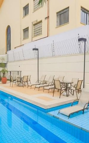 Apartamento à venda com 39m², 1 quarto e 1 vaga Apartamento à venda com 39m², 1 quarto e 1 vagaÁrea comum - Piscina