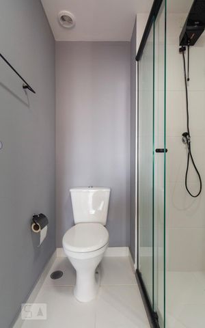 Studio para alugar com 26m², 1 quarto e sem vagaBanheiro Social