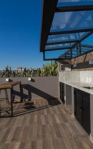 Studio para alugar com 26m², 1 quarto e sem vagaÁrea Externa - Cobertura