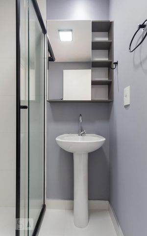 Studio para alugar com 26m², 1 quarto e sem vagaBanheiro Social