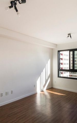 Studio para alugar com 26m², 1 quarto e sem vagaSala e Quarto