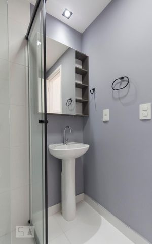 Studio para alugar com 26m², 1 quarto e sem vagaBanheiro Social