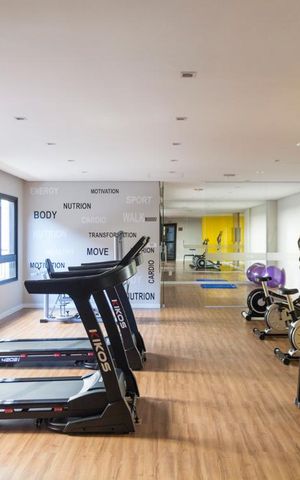 Studio para alugar com 26m², 1 quarto e sem vagaAcademia