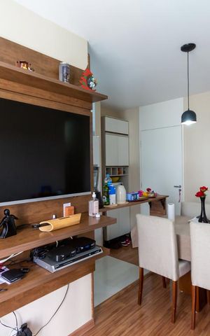 Apartamento à venda com 54m², 2 quartos e 1 vaga Apartamento à venda com 54m², 2 quartos e 1 vagaSala