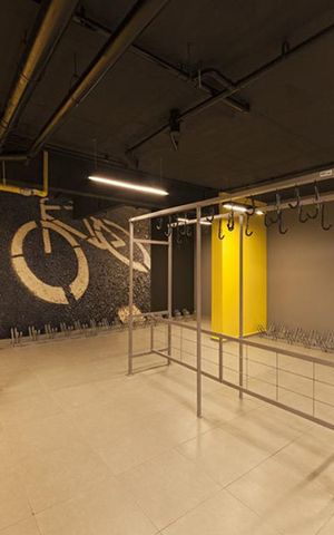 Studio para alugar com 40m², 1 quarto e 1 vaga Studio para alugar com 40m², 1 quarto e 1 vagaBicicletario